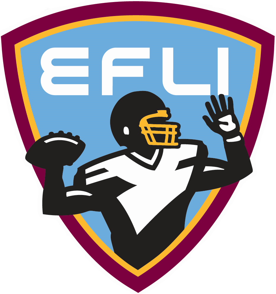 Elite Football League of India 2012-Pres Logo vinyl decal